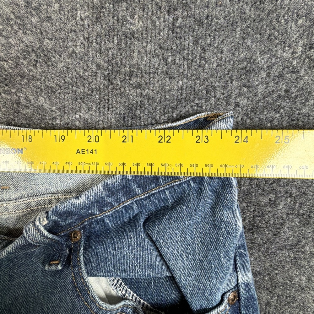 Wrangler Five Star Regular Fit Jeans Men's 48x32 (47x31 Act) Light Blue Denim - Picture 3 of 12